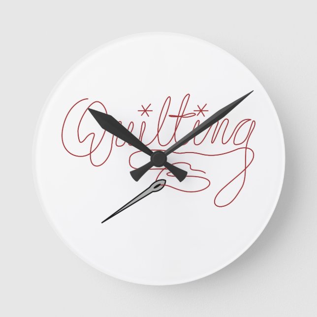 Quilting Round Clock (Front)