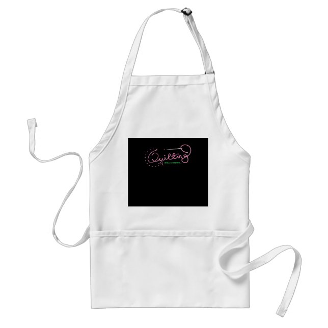 Quilting Skills Loading | Funny Quilting Lovers Standard Apron (Front)