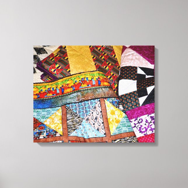 Quilts and Quilting Canvas Print (Front)