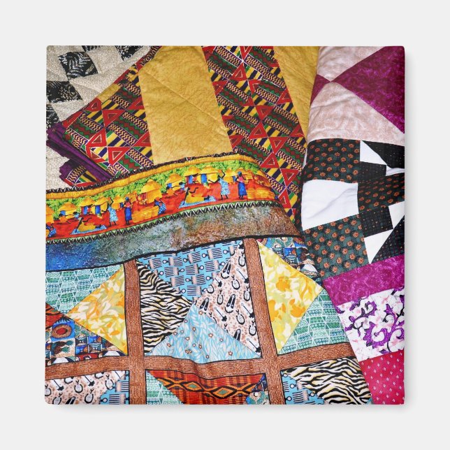 Quilts and Quilting Magnet (Front)