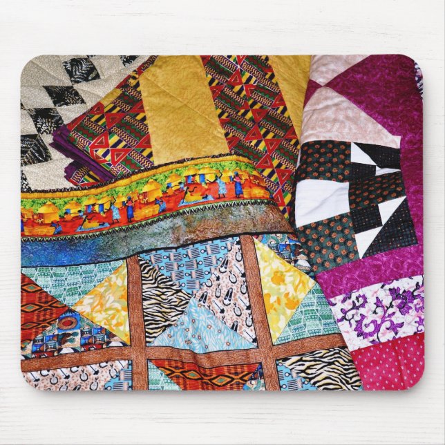 Quilts and Quilting Mouse Pad (Front)