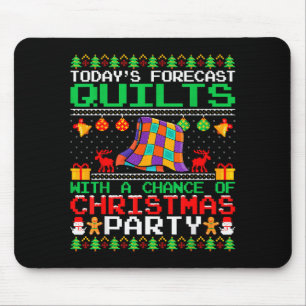 Quilts Christmas Party Quilts Quilting Christmas U Mouse Pad