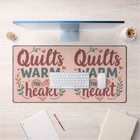 "Quilts Warm The Heart" Cozy Quilting Cottagecore