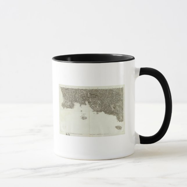 Quimperle, Ile de Groix, Quimper Mug (Right)