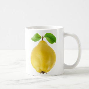 Quince fruit coffee mug