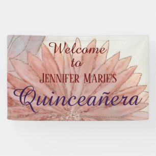 Quinceanera 15th Birthday Party Banner