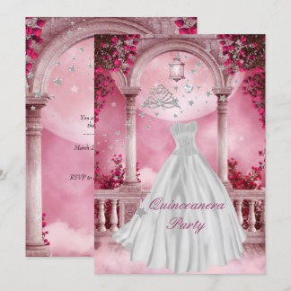 Quinceanera 15th Birthday Party Invitation