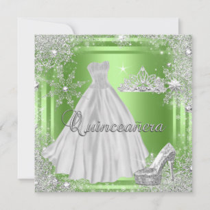 Quinceanera 15th Elite Elegant Birthday Party Invitation