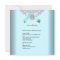 Quinceanera 15th Teal Blue Silver White Diamond