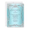 Quinceanera 15th Winter Wonderland Silver Blue