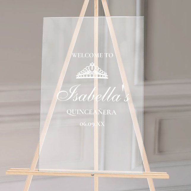 Quinceanera Bienvenue gelé (Créateur téléchargé)