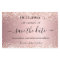 Quinceañera blush pink budget save the date card