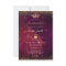 Quinceanera Burgundy Gold Glitter Princess Crown