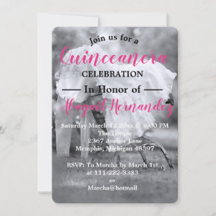 Quinceanera Celebration Holiday Card