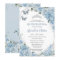 Quinceañera Cinderella Princess Baby Blue Floral