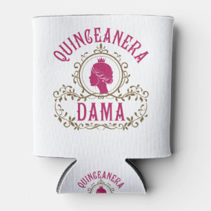Quinceanera Dama Can Cooler