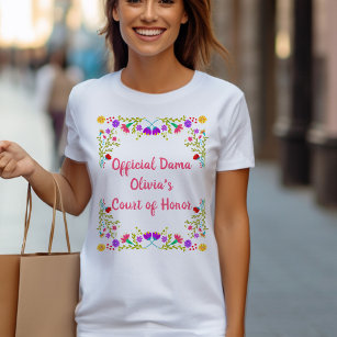 Quinceanera Quince T Shirts Shirt Designs Zazzle CA