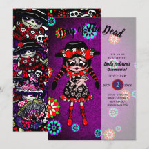 Quinceanera Day of The Dead Sugar Skulls