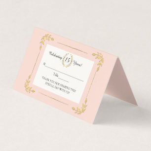 Quinceanera de couronne rose blanche feuille de la