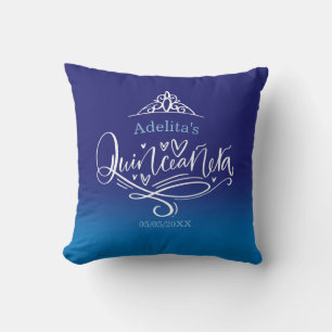 Quinceañera Decor Throw Pillow