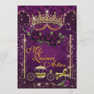 Quinceañera et Sweet 16 Invitations de fête