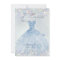Quinceanera Holographic Confetti Dusty Blue Dress