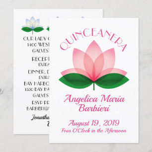 Quinceanera Invitation