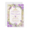 Quinceañera Lilac & Gold Crown Mexican Butterfly