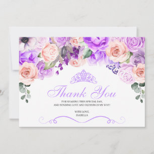 Quinceanera Merci rose et violet