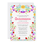 Quinceanera Mexican Fiesta Floral 15th Birthday