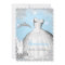 Quinceanera Party Blue Silver Snowflakes