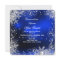 Quinceanera Party Royal Blue Winter Wonderland