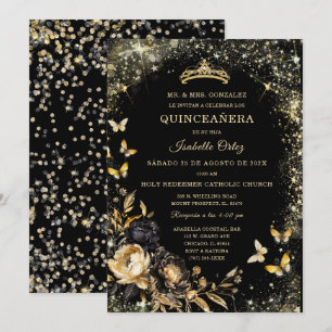 Quinceanera Quotes  in spanish Invitation