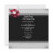 Quinceanera Red Bow Black Pearl Lace Diamond