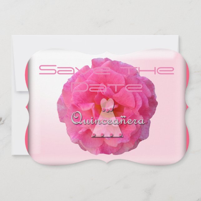 Quinceanera Save The Date (Front)