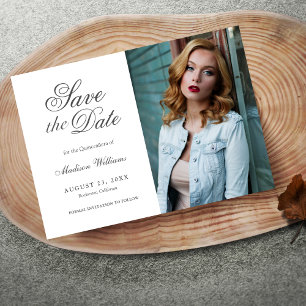 Quinceañera Save The Date Sweet 15 Photo