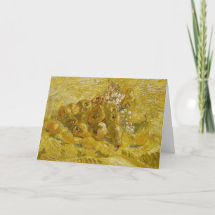 Quinces, Lemons, Pears, Grapes   Vincent van Gogh Card