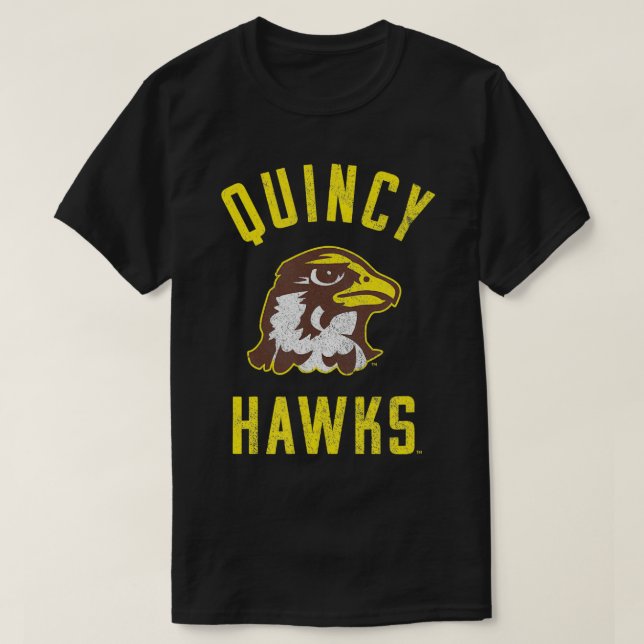 Quincy University Hawks Grand T-shirt (Design devant)