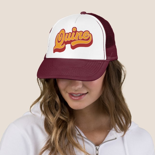 Quine, Doric Dialect Trucker Hat, Scottish Hat (In Situ)