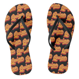 Quine Doric Scottish Dialect Flip Flops