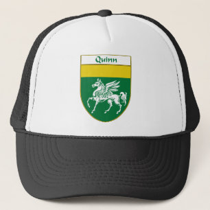 Quinn Coat of Arms/Family Crest Trucker Hat