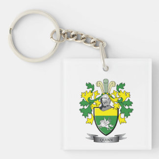 Quinn Coat of Arms Keychain