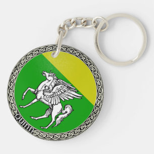 Quinn Family Arms Keychain