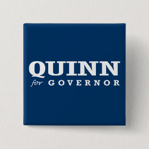 QUINN FOR GOVERNOR 2014 2 INCH SQUARE BUTTON
