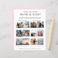 Quinn How Old Were Mom and Dad Photo Game