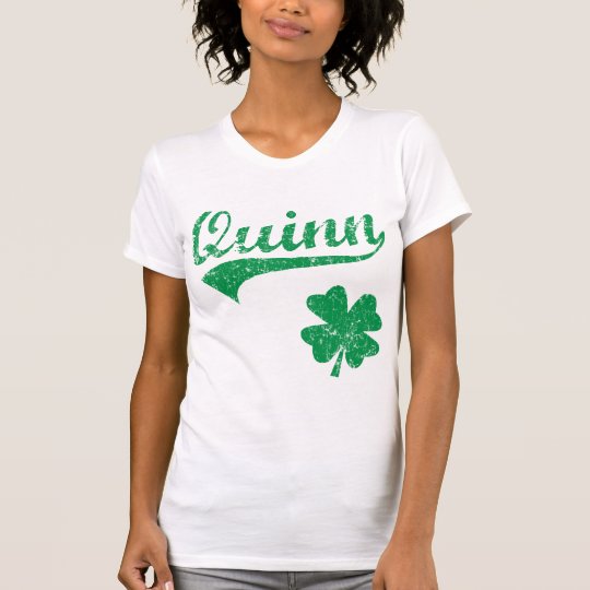 Quinn Irish Shamrock T-Shirt