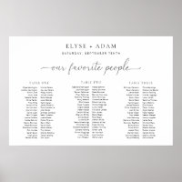 Quinn Minimal 3 Banquet Table Plan