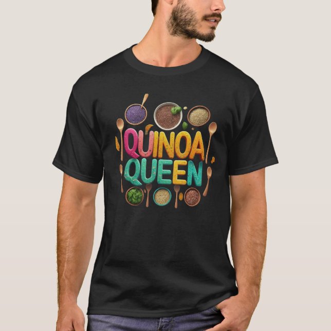 Quinoa Queen T-Shirt (Front)
