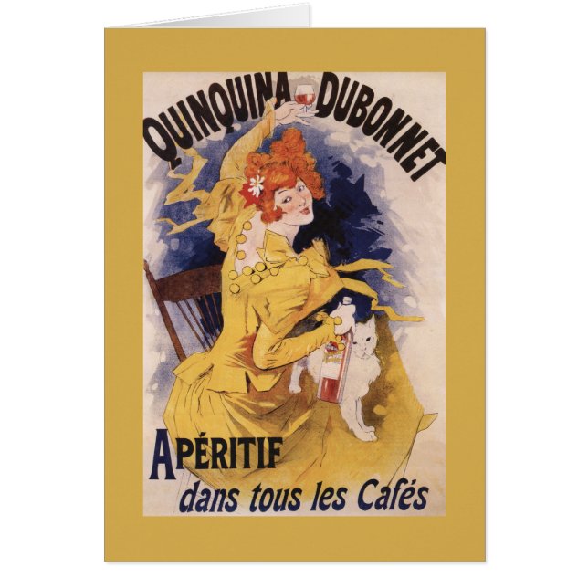 Quinquina Dubonnet Aperitif Poster promotionnel (Devant)