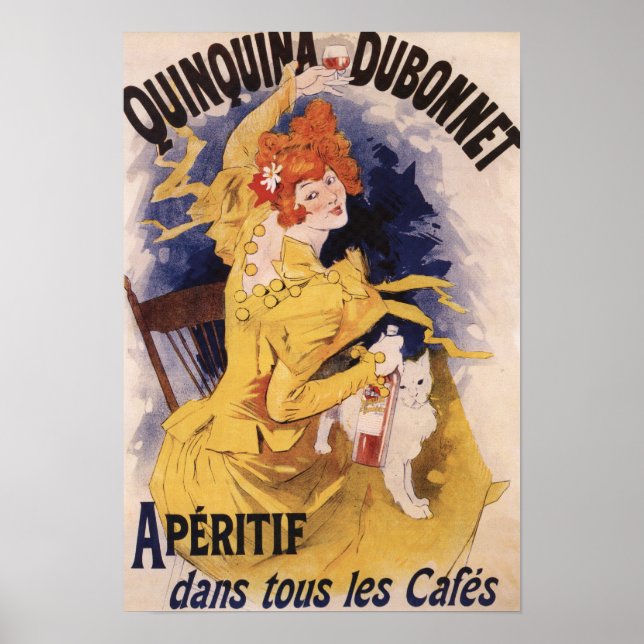 Quinquina Dubonnet Aperitif Poster promotionnel (Devant)